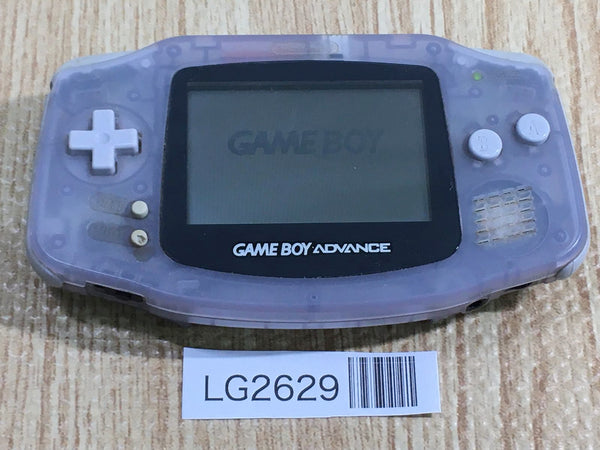 LG2629 Plz Read Item Condi GameBoy Advance Milky Blue Game Boy Console Japan