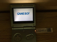 LG2453 Plz Read Item Condi GameBoy Advance SP Pearl Blue Console Japan