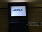 LG2364 No Battery GameBoy Advance SP Azurite Blue Game Boy Console Japan