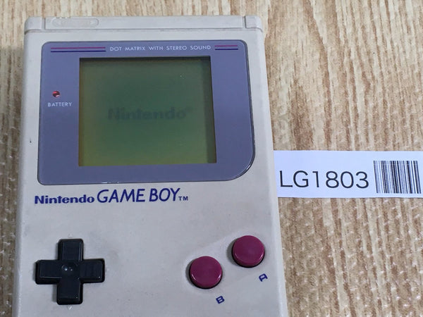 LG1803 Plz Read Item Condi GameBoy Original DMG-01 Game Boy Console Japan