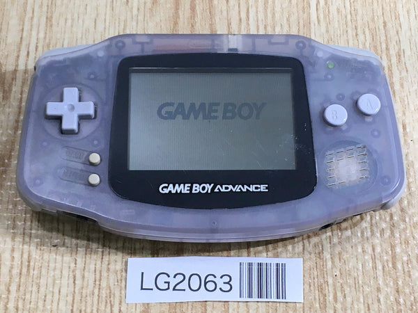 LG2063 Plz Read Item Condi GameBoy Advance Milky Blue Game Boy Console Japan