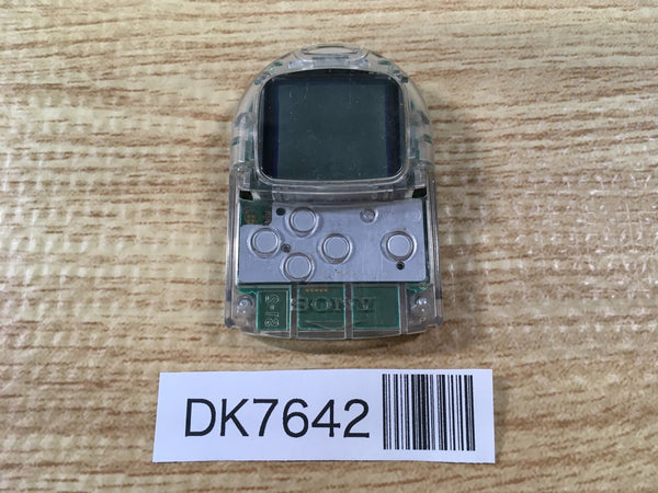 DK7642 Tested Working - Pocket Station Crystal Console PS1 PS2 Japan