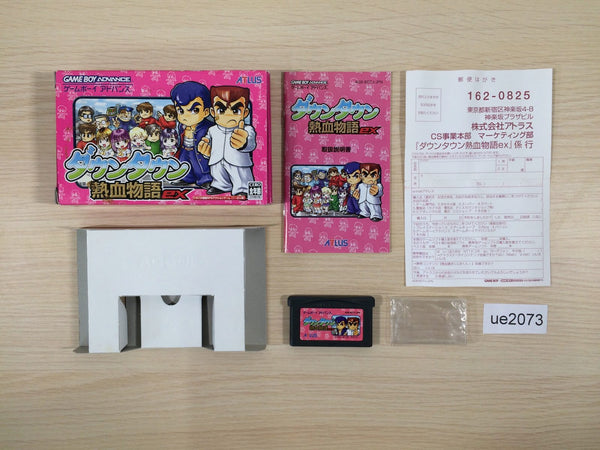 UE2073 River City Ransom EX Nekketsu Kunio Kun BOXED GameBoy Advance Japan