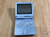 LG2266 Plz Read Item Condi GameBoy Advance SP Pearl Blue Console Japan