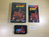 DK6033 Fist of the North Star Hokuto Ken Densetsu BOXED Mega Drive Genesis Japan