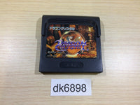 DK6898 Dragon Crystal Tsurani no Meikyuu Sega Game Gear Japan