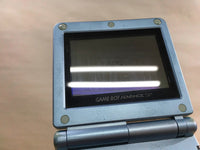 LG2266 Plz Read Item Condi GameBoy Advance SP Pearl Blue Console Japan