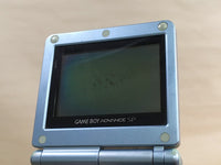 LG2266 Plz Read Item Condi GameBoy Advance SP Pearl Blue Console Japan