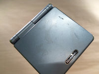 LG2453 Plz Read Item Condi GameBoy Advance SP Pearl Blue Console Japan