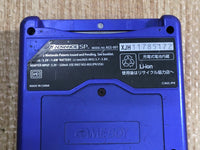 LG2364 No Battery GameBoy Advance SP Azurite Blue Game Boy Console Japan