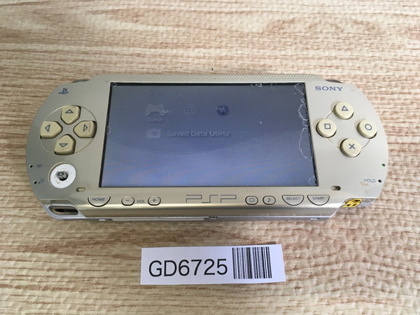 GD6725 Plz Read Item Condi PSP-1000 CHAMPAGNE GOLD SONY PSP Console Japan