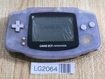LG2064 Plz Read Item Condi GameBoy Advance Milky Blue Game Boy Console Japan