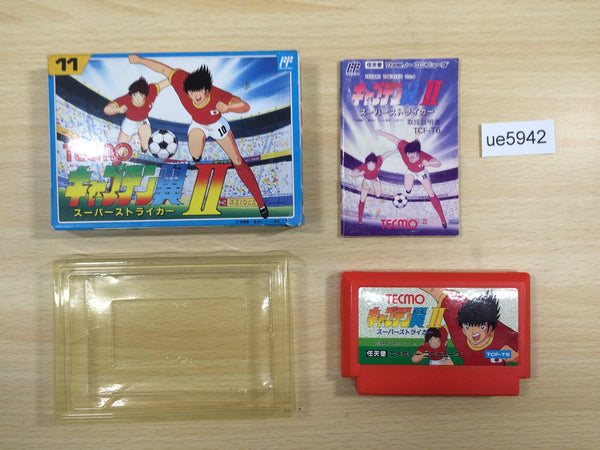 UE5942 Captain Tsubasa II 2 BOXED NES Famicom Japan