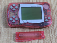 lf8331 Plz Read Item Condi Wonder Swan Skeleton Pink Bandai Console Japan