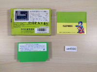 UE4590 Rockman 3 Megaman BOXED NES Famicom Japan