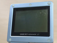 LG2454 Plz Read Item Condi GameBoy Advance SP Pearl Blue Console Japan