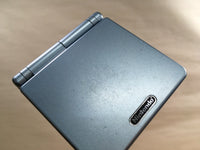 LG2454 Plz Read Item Condi GameBoy Advance SP Pearl Blue Console Japan