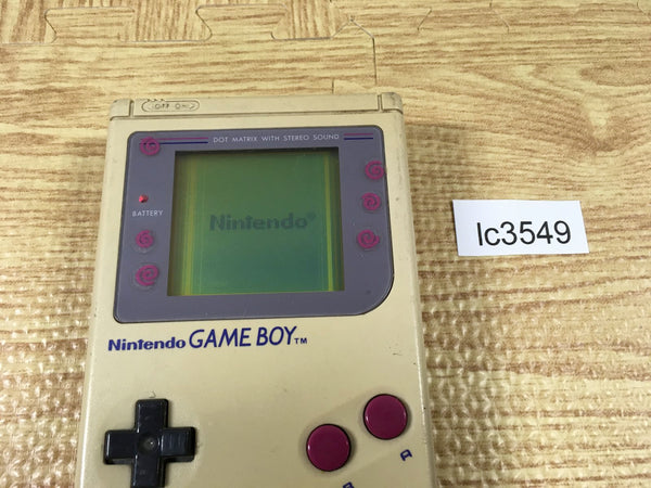 LC3549 With Defects - GameBoy Original DMG-01 Game Boy Console Japan