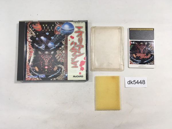DK5448 Alien Crush BOXED PC Engine Japan