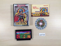 UE4738 Debias Jikuu Yuuden BOXED NES Famicom Japan