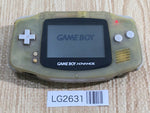 LG2631 Plz Read Item Condi GameBoy Advance Milky Blue Game Boy Console Japan