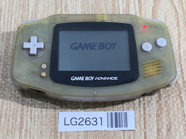 LG2631 Plz Read Item Condi GameBoy Advance Milky Blue Game Boy Console Japan