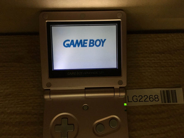 LG2268 Plz Read Item Condi GameBoy Advance SP Pearl Pink Console Japan