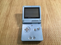 LG2455 Plz Read Item Condi GameBoy Advance SP Pearl Blue Console Japan