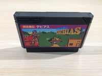 UE4738 Debias Jikuu Yuuden BOXED NES Famicom Japan