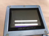 LG2455 Plz Read Item Condi GameBoy Advance SP Pearl Blue Console Japan