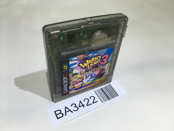 BA3422 Wario Land 3 Mario GameBoy Game Boy Japan