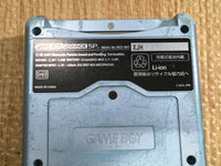 LG2455 Plz Read Item Condi GameBoy Advance SP Pearl Blue Console Japan
