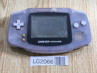 LG2066 Plz Read Item Condi GameBoy Advance Milky Blue Game Boy Console Japan