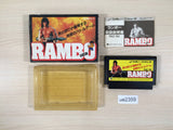 Rambo BOXED NES Famicom Japan - UE2359