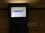 LG2456 Plz Read Item Condi GameBoy Advance SP Azurite Blue Console Japan