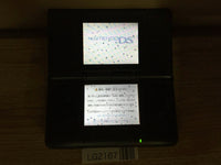LG2167 Plz Read Item Condi Nintendo DS Graphite Black Console Japan