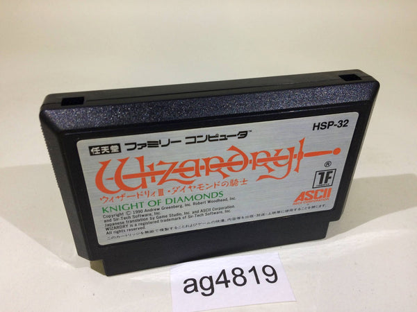ag4819 Wizardry III 3 NES Famicom Japan