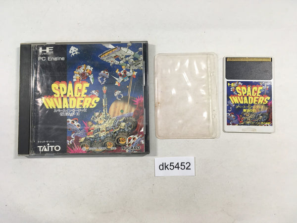 DK5452 Space Invaders Fukkatsu no Hi BOXED PC Engine Japan