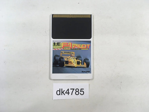 DK4785 F-1 Pilot PC Engine Japan