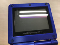 LG2456 Plz Read Item Condi GameBoy Advance SP Azurite Blue Console Japan