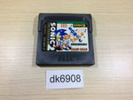 DK6908 Sonic The Hedgehog 2 Sega Game Gear Japan