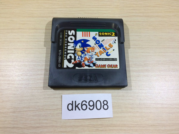 DK6908 Sonic The Hedgehog 2 Sega Game Gear Japan