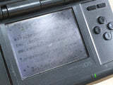 LG2167 Plz Read Item Condi Nintendo DS Graphite Black Console Japan