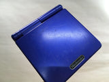 LG2456 Plz Read Item Condi GameBoy Advance SP Azurite Blue Console Japan