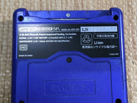 LG2456 Plz Read Item Condi GameBoy Advance SP Azurite Blue Console Japan
