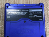 LG2456 Plz Read Item Condi GameBoy Advance SP Azurite Blue Console Japan
