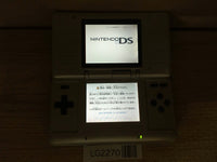 LG2270 Plz Read Item Condi Nintendo DS Platinum Silver Console Japan