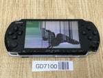 GD7100 Plz Read Item Condi PSP-3000 PIANO BLACK SONY PSP Console Japan