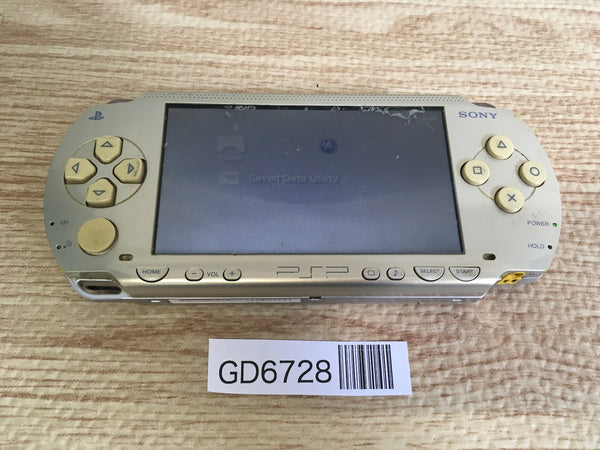 GD6728 Plz Read Item Condi PSP-1000 CHAMPAGNE GOLD SONY PSP Console Japan