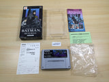 Batman Returns BOXED SNES Super Famicom Japan - UE5567
